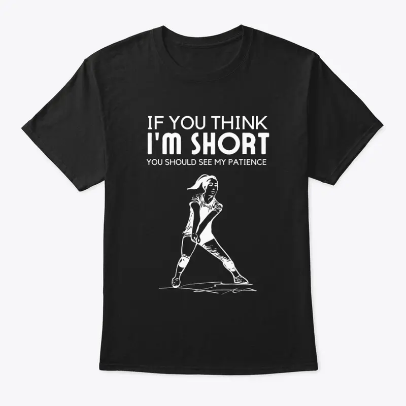 Short Volleyball Player Gift