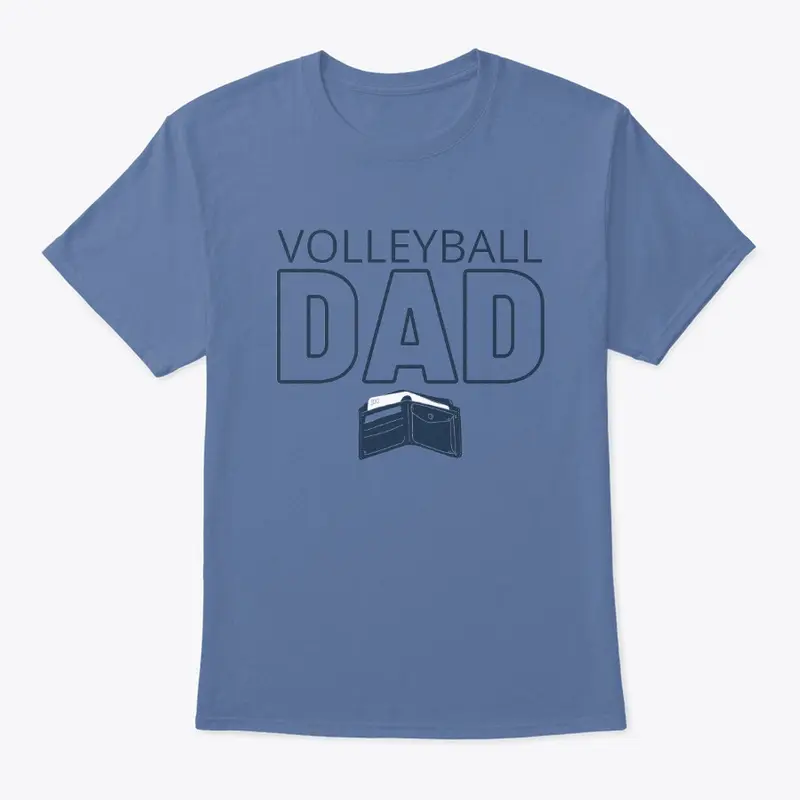 Volleyball Dad Wallet Gift