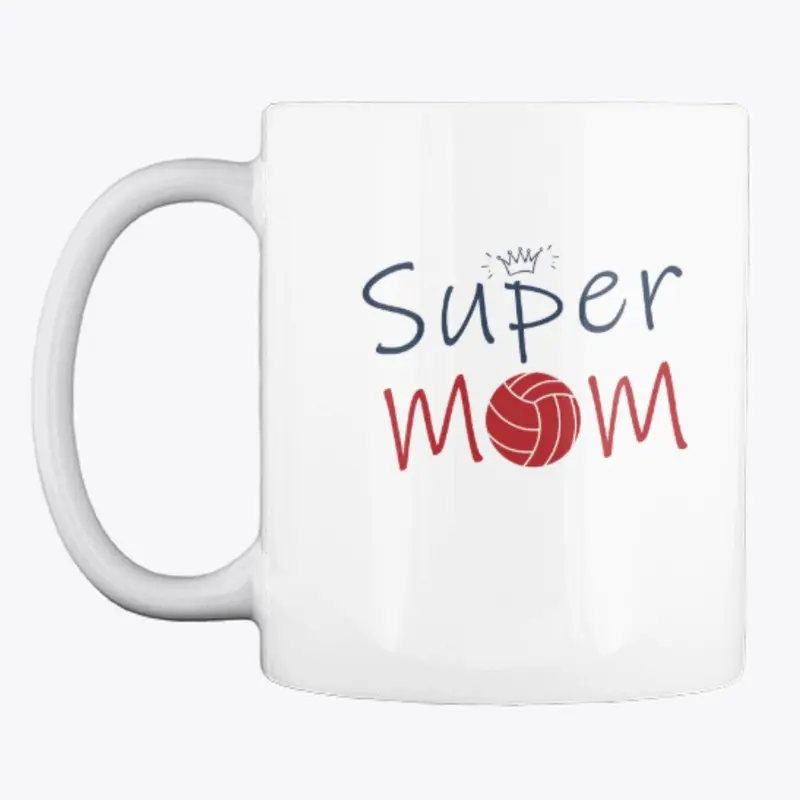 Super Volleyball Mom Tee