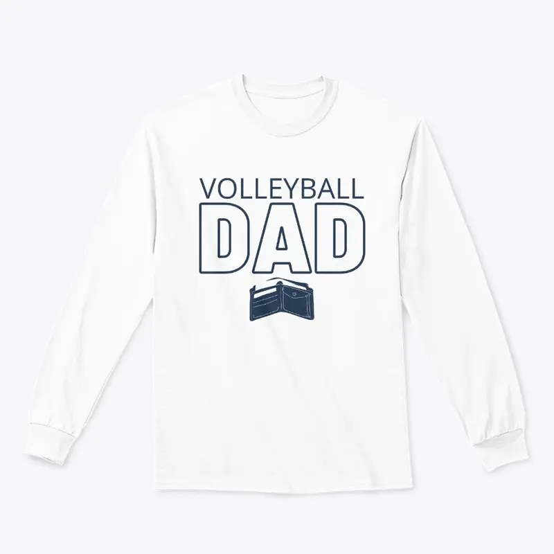 Volleyball Dad Wallet Gift