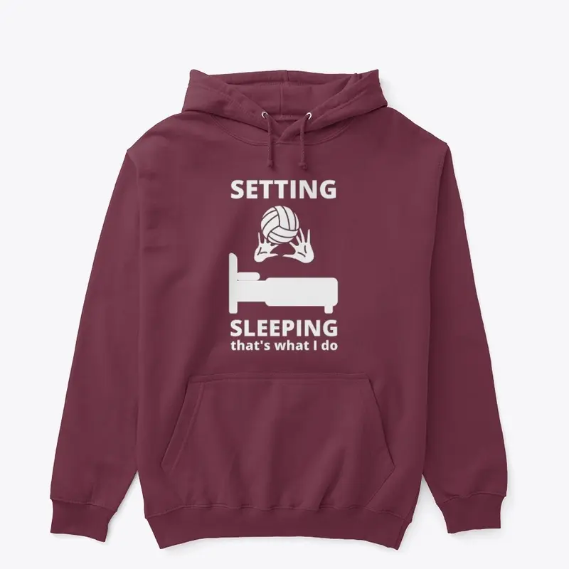 Setting Sleeping Volleyball