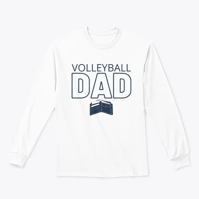 Volleyball Dad Wallet Gift